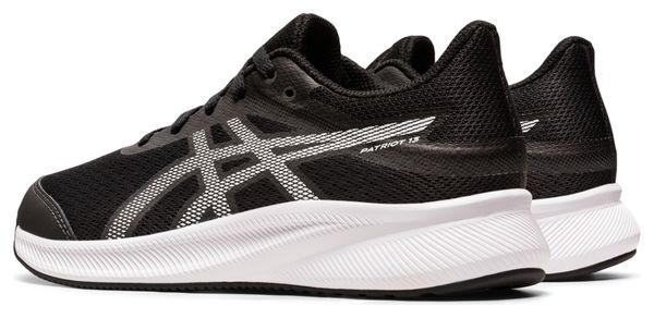 Chaussures de Running Asics Patriot 13 GS Noir Blanc Enfant