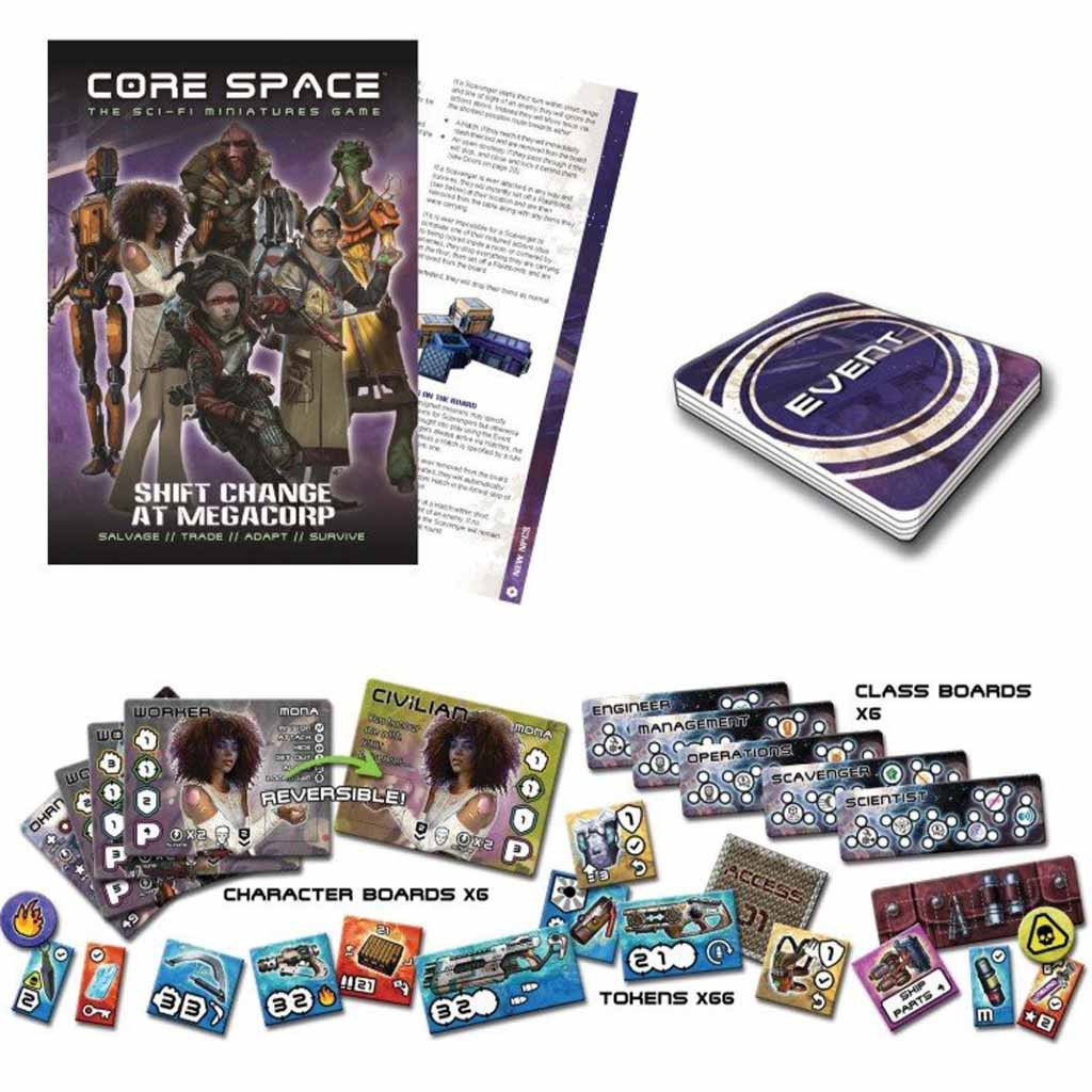 Core Space : Shift Change at Megacorp
