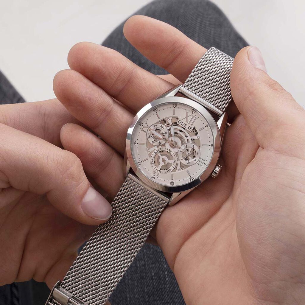 Montre Guess Tailor Argenté