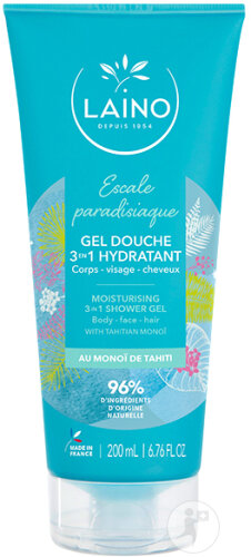 Laino Gel Douche Monoï 3en1 Tube 200ml