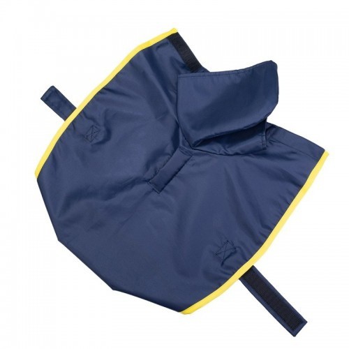 Capa de chuva Groc Groc para cães na cor azul marinho