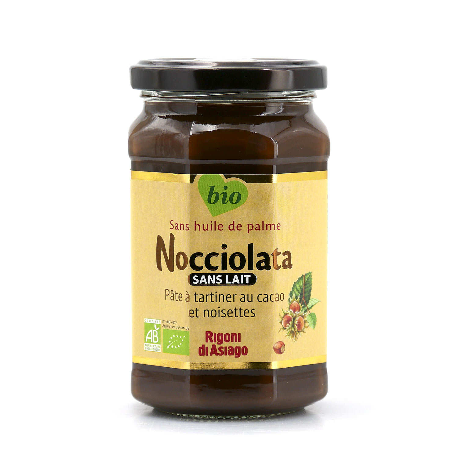 Pâte à tartiner sans lait - Nocciolata