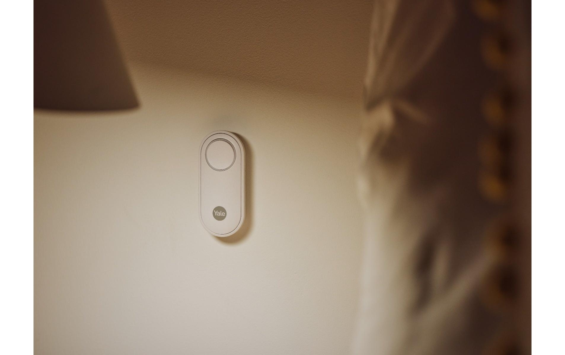 Funk-Fernbedienung Smart Alarm Button, PanikschalterTürklingel für zusätzlichen Komfort und Sicherheit
