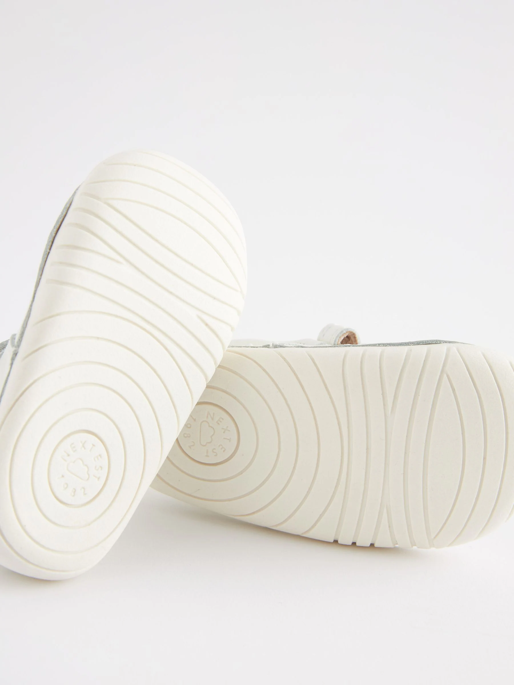Wit leer - Mary Jane babyschoenen