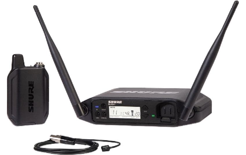 Drahtlossystem GLXD14+/93<br>Digitales Funksystem für Präsentationen mit WL93 Lavaliermikrofon