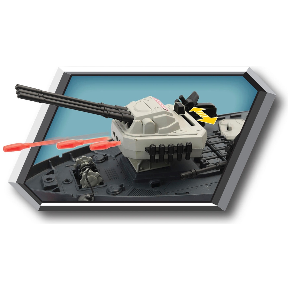 Soldier Force Licht- und Sound-Spielset „Hurricane Battleship“