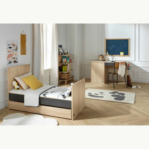 Little big bed 140x70 NOVA Gris volcan - SAUTHON