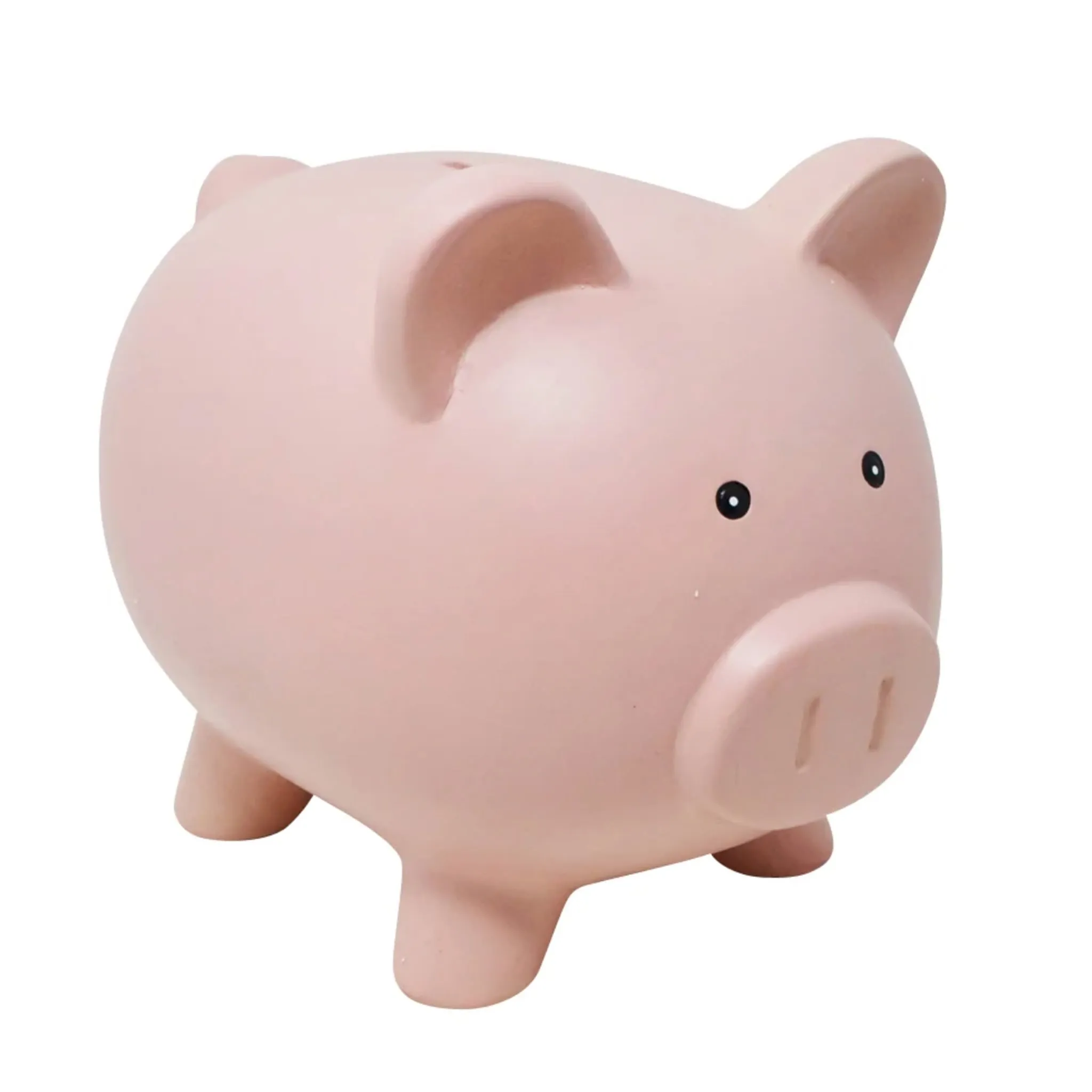 Clément - Maison Banque Cochon Rose 25x17x20cm