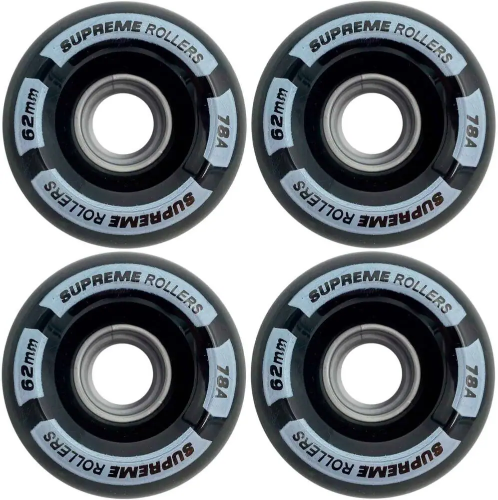 Supreme Rollers Quad Wheels 4-Pak | SkatePro