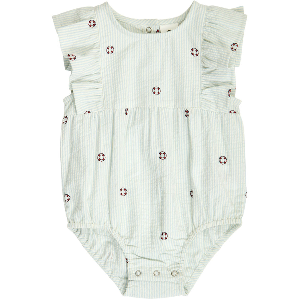 Køb Müsli Tofu/ Ocean/ Mineral Red Seersucker Stripe Flæse S/S Body