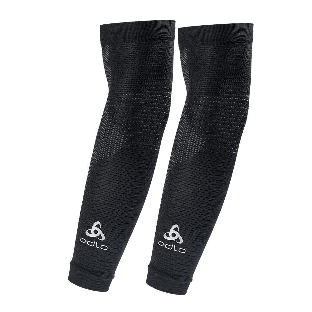 Odlo AEOLUS CERAMIWARM - Manchettes black/odlo steel grey