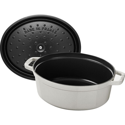 Cocotte Staub Fonte 31 cm Truffe Blanche 5,5 litres