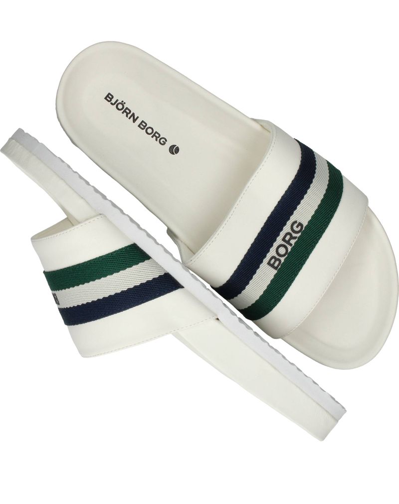 Bjorn Borg Slippers Wit Heren