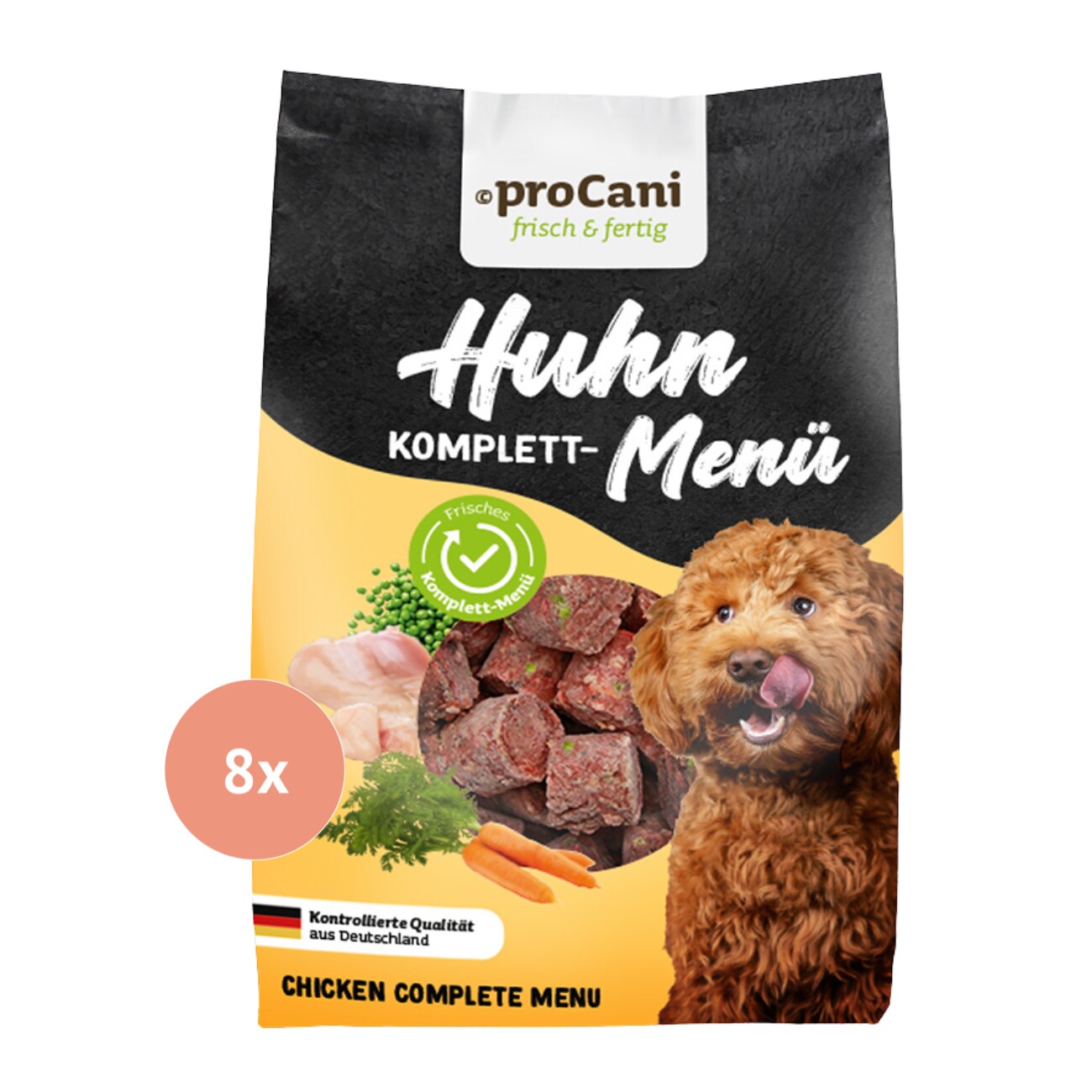ProCani Huhn-Menü-Nuggets NAPFFERTIG 8x750g