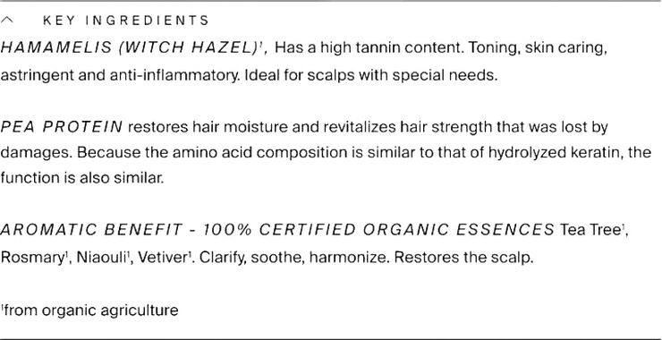 Less Is More Organic Herbal Scalp Relief Shampoo