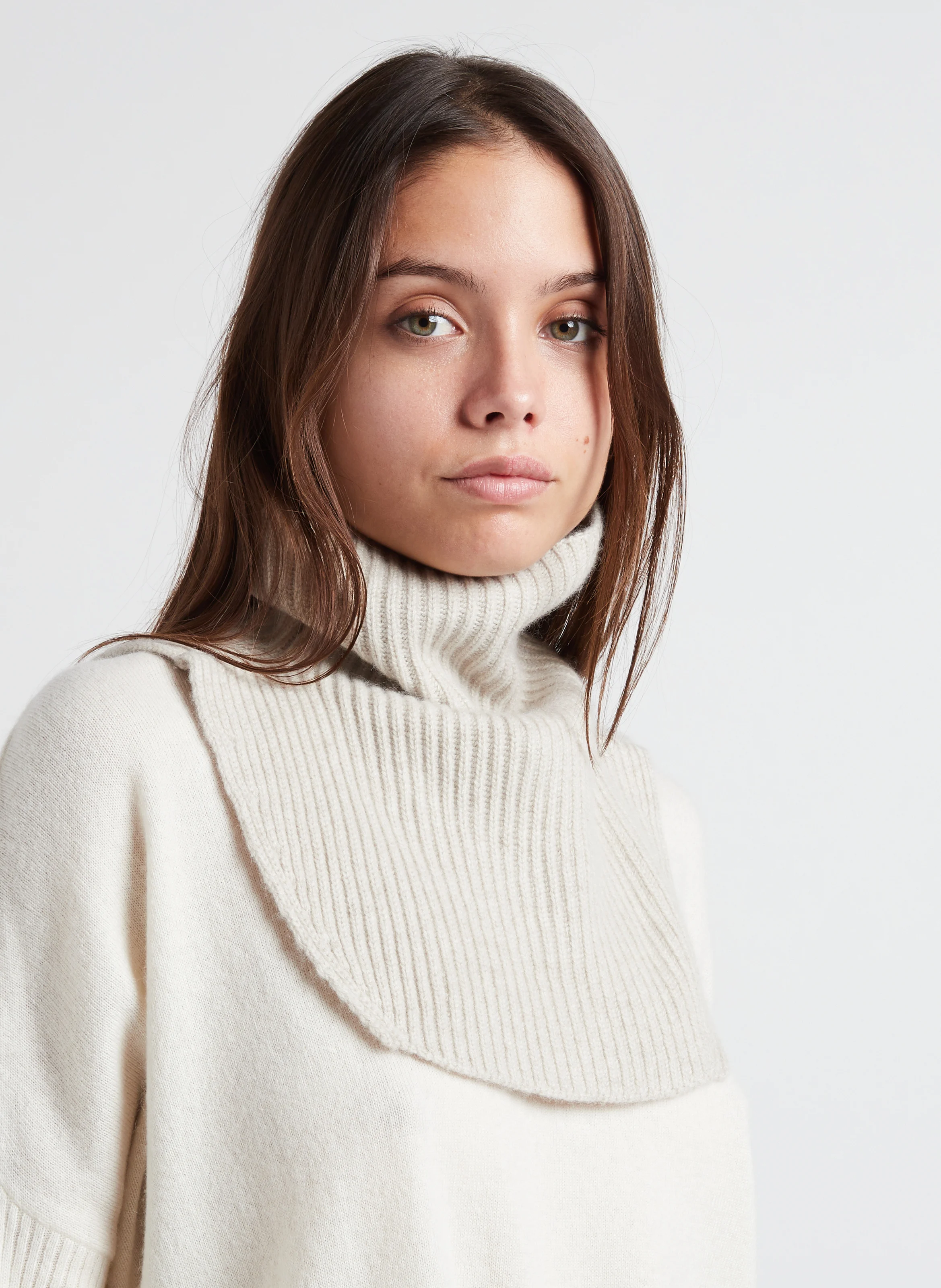 KEELIN - Col en cachemire | Beige