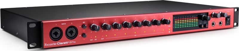 Focusrite Clarett+ 8Pre - Premium Rack Audio Interface