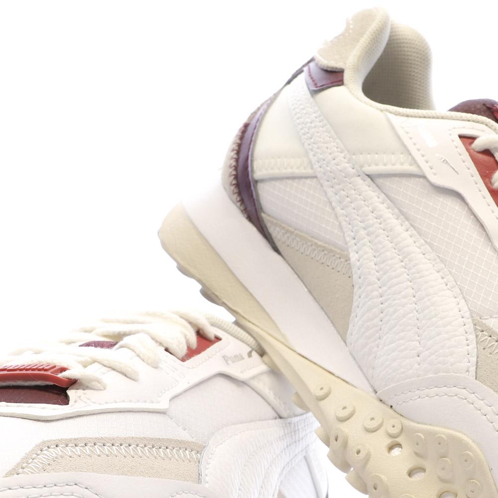 Puma Baskets Beige/Bordeaux Femme Puma Rider Soft