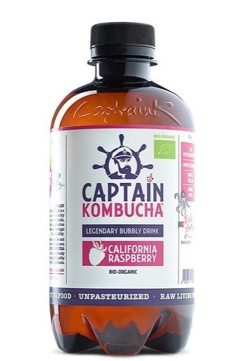 captain kombucha California Raspberry 400ml