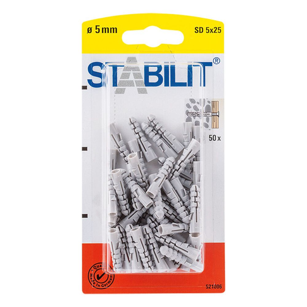 EKSPANDERPLUGG STABILIT 5X25MM 50STK