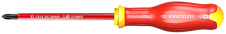 Tournevis Facom Protwist isolé 1000V Phillips 2x125 mm