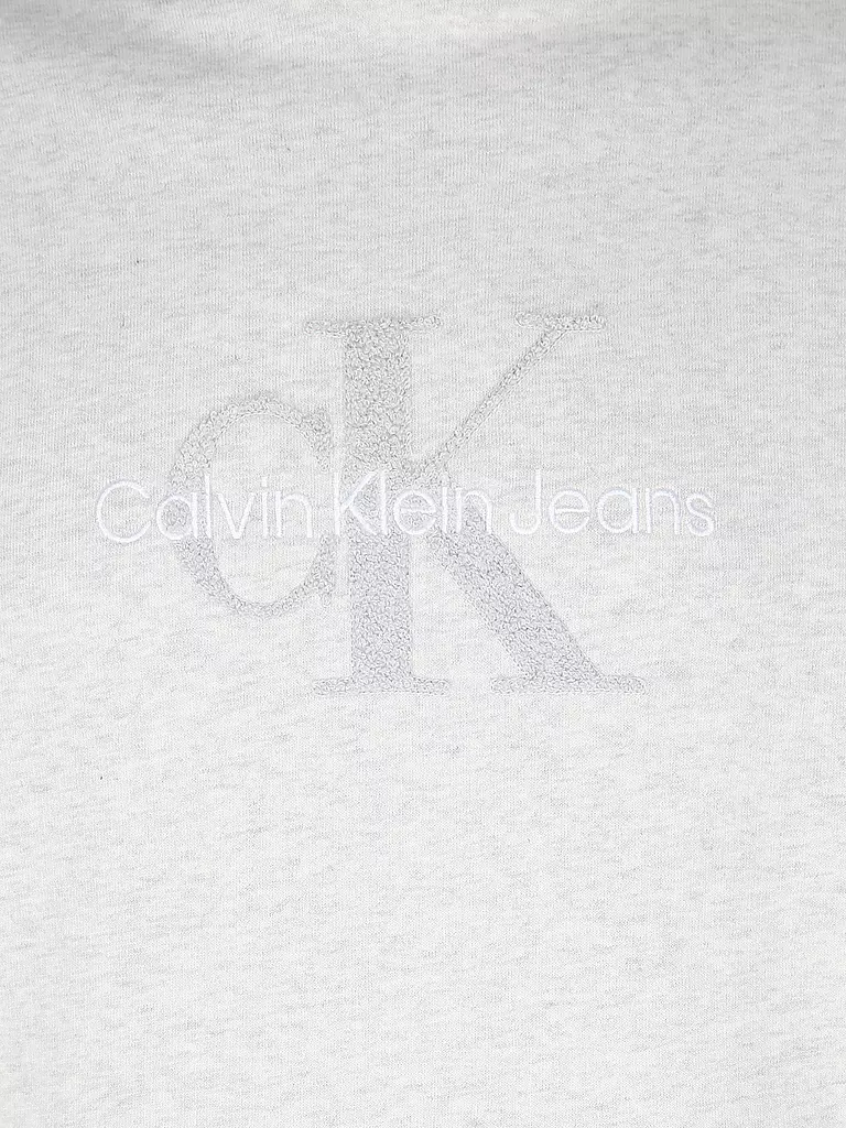 CALVIN KLEIN JEANS Kapuzensweater - Hoodie grau
