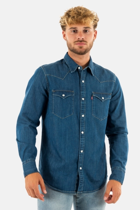 Chemise jeans levi's® barstow western 0041 lower haight