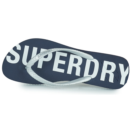 Superdry - CODE ESSENTIAL FLIP FLOP - Bleu