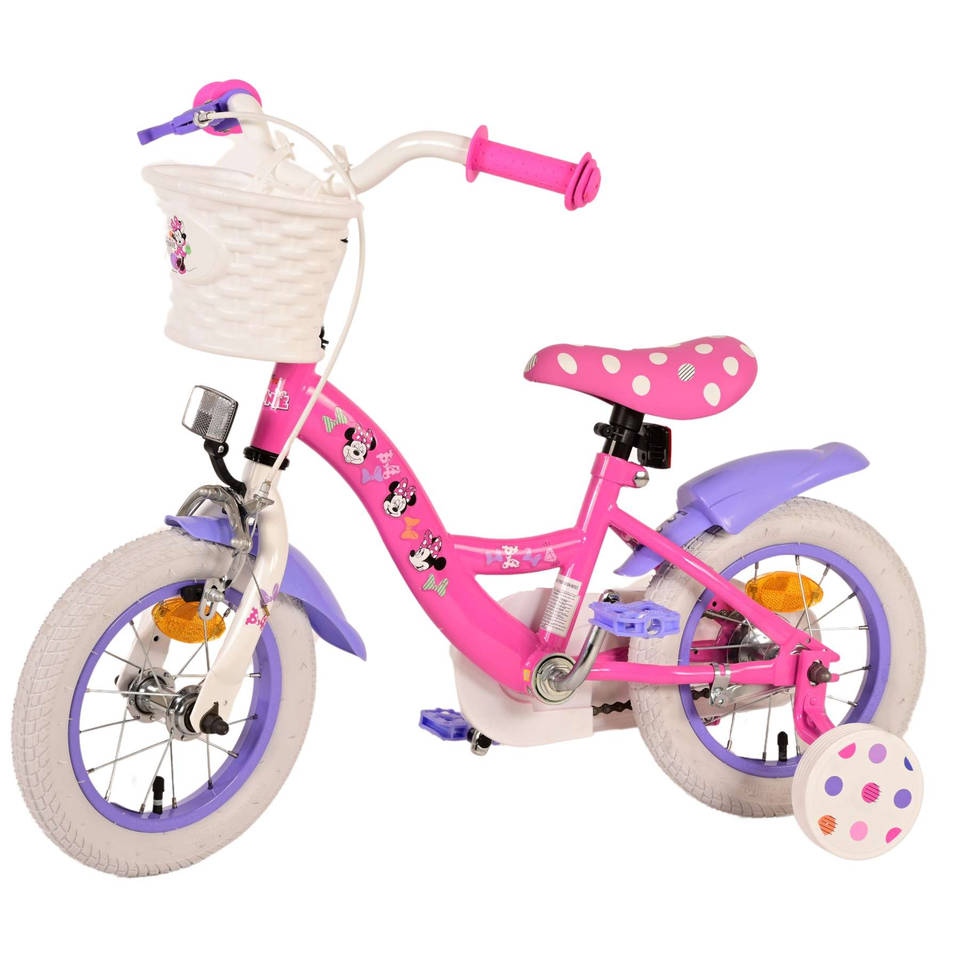 Volare Minnie Mouse kinderfiets Cutest Ever! - 12 inch