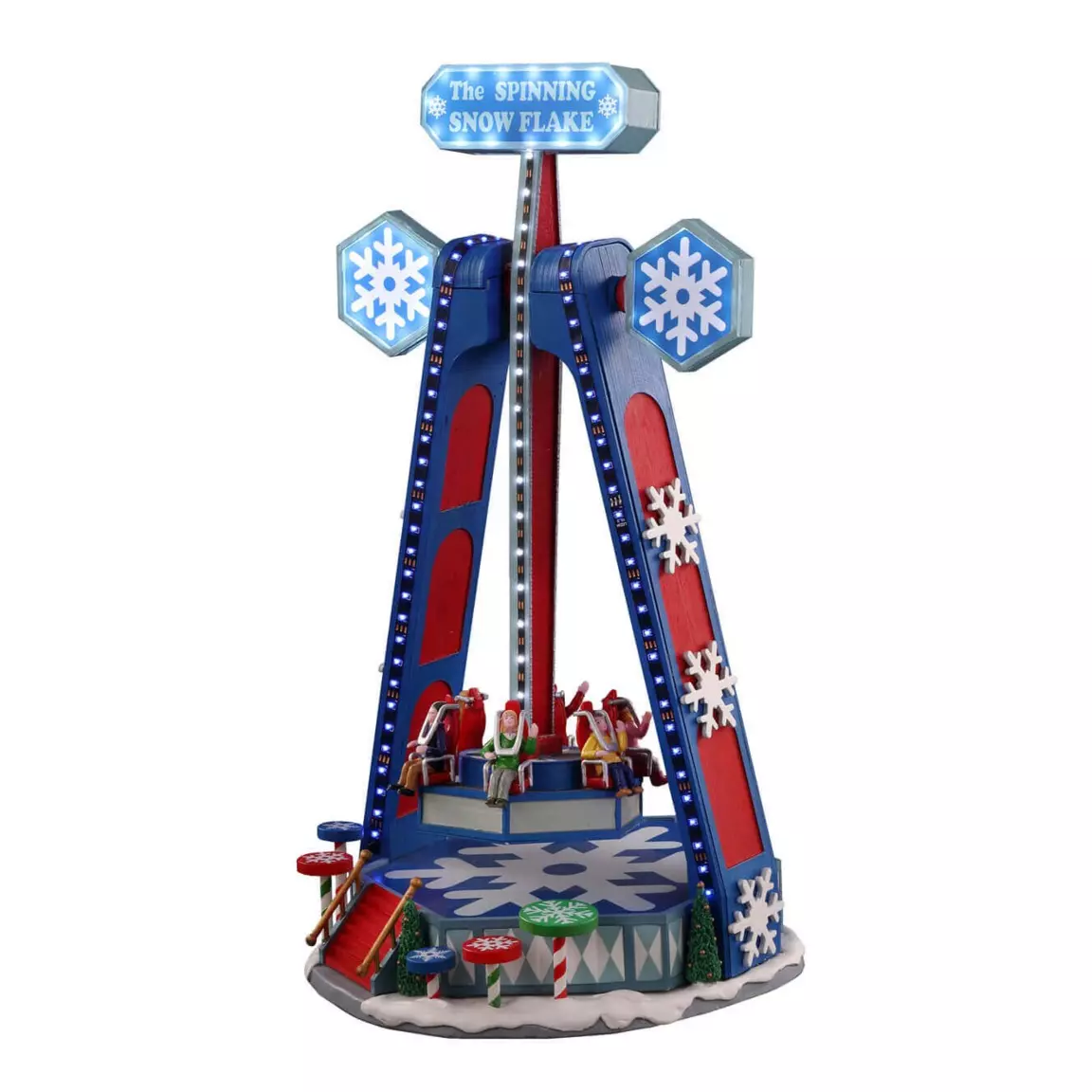 Village de Noël Lemax lumineux, musical et en mouvement Spinning Snowflake