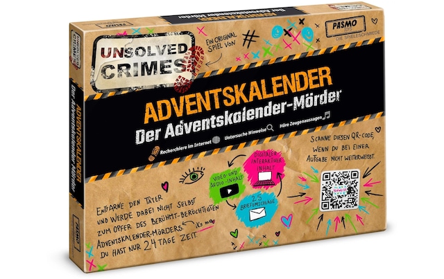CRAZE Adventskalender »Unsolved Crimes 2024« ab 3 Jahren