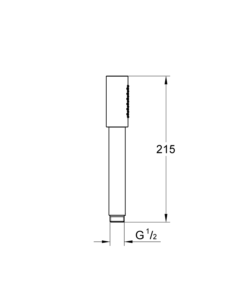 Grohe Sena handdouche stick cool sunrise
