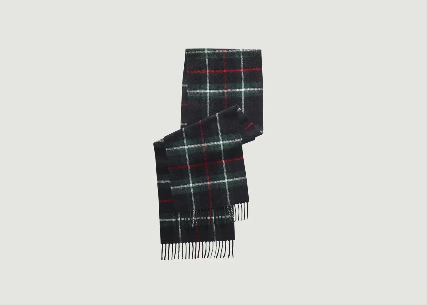 Écharpe en cachemire tartan L'Exception Paris
