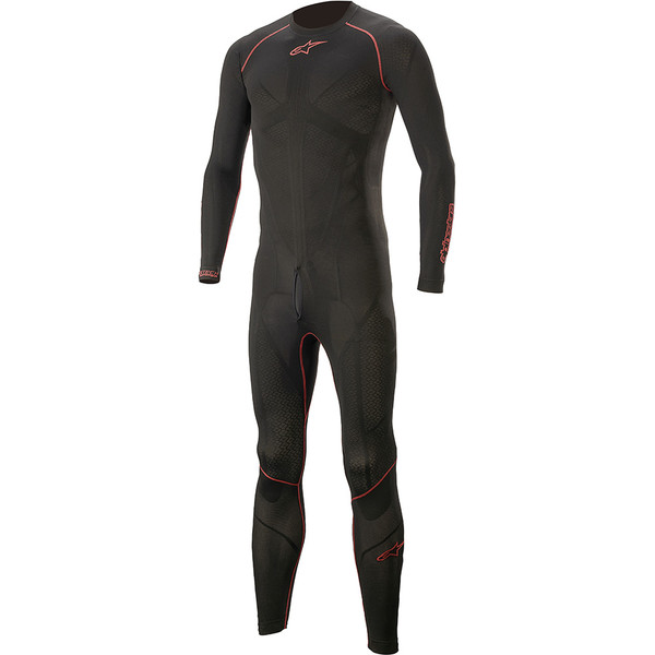 Alpinestars - Sous-combinaison Ride Tech Lite - 1 Pièce Noir / Rouge