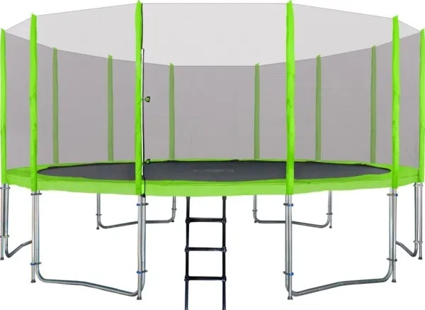 Ramiz Tram 16Z havetrampolin med udendørs net 16 FT 487 cm