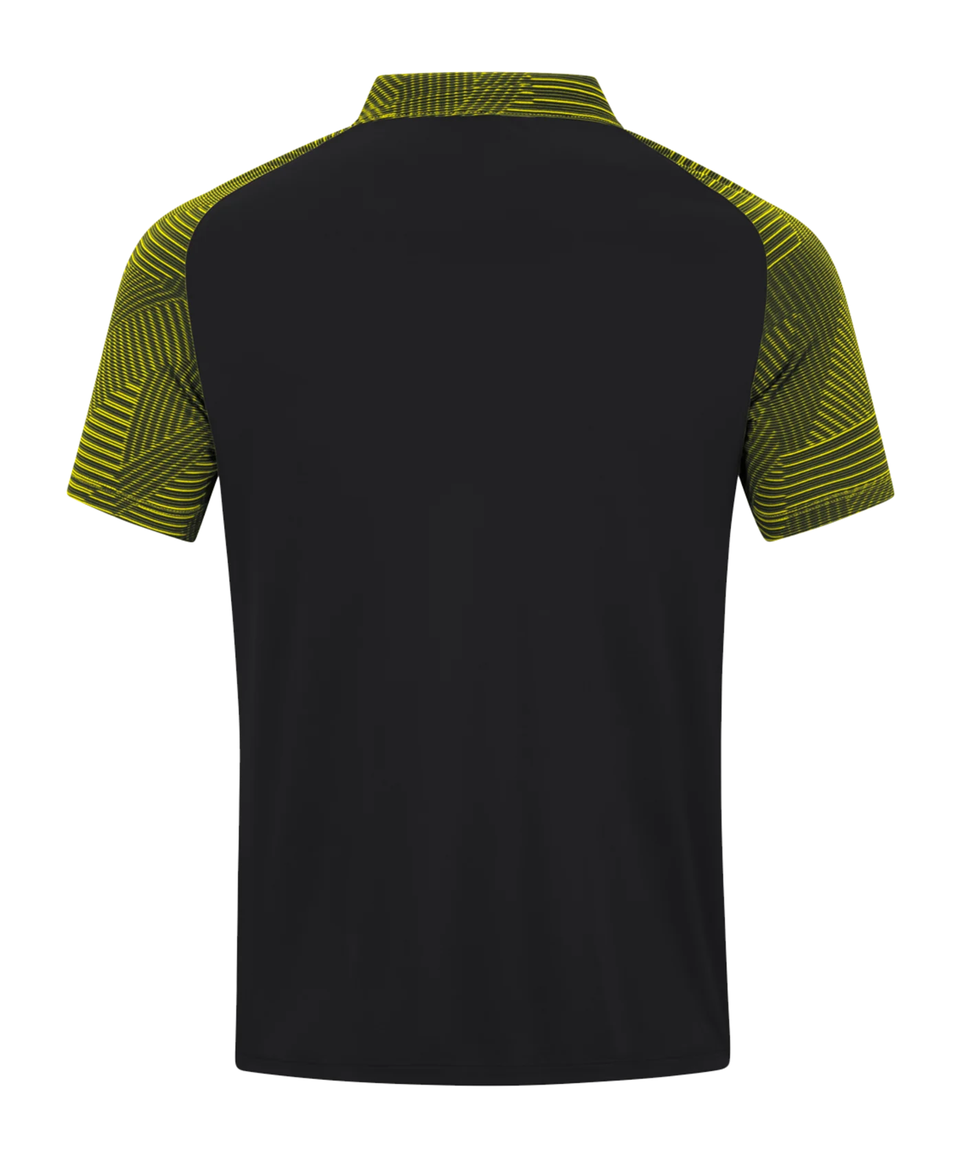 JAKO Performance Polo Schwarz Gelb F808