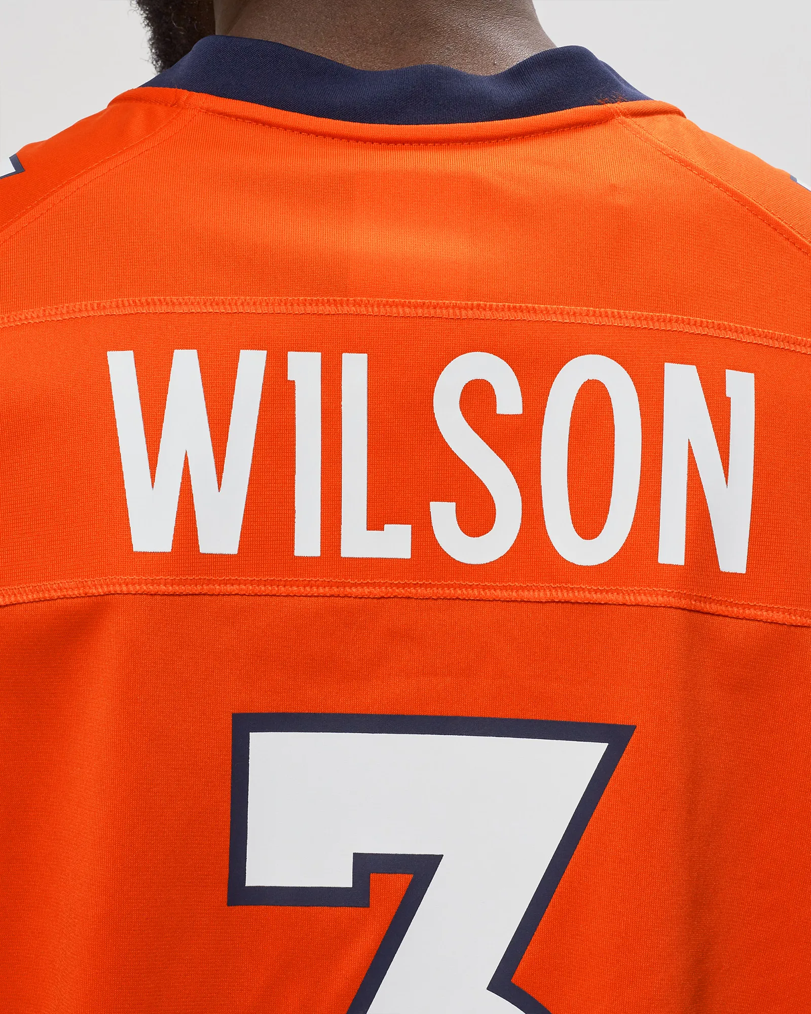 Nike NFL Denver Broncos Russell Wilson 3 Home Game Jersey