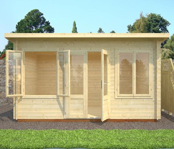 Palmako Gartenhaus Lisa, ca. B440/H234/T366 cm
