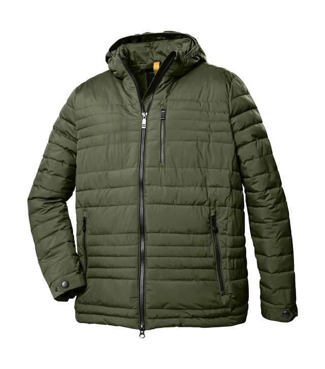 STOY Steppjacke »STW 16 MN QLTD JCKT« Atmungsaktive, wasserabweisende Steppjacke mit abzippbarer Kapuze