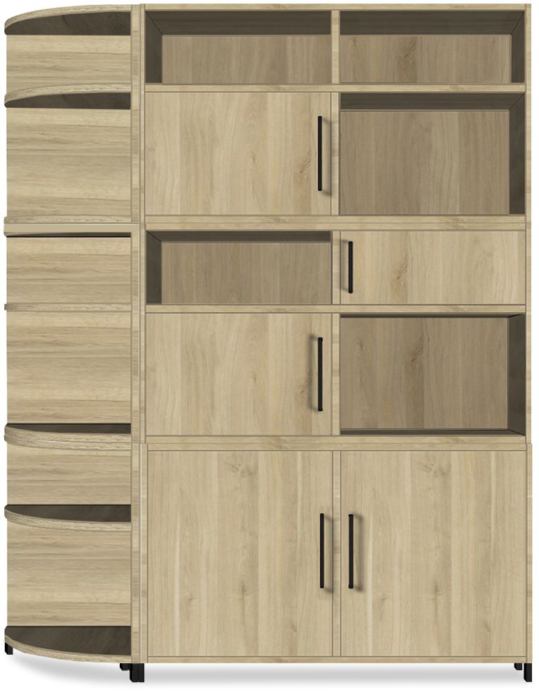 Wandkast  Enigma-Combine B153 x D45 x H180 cm