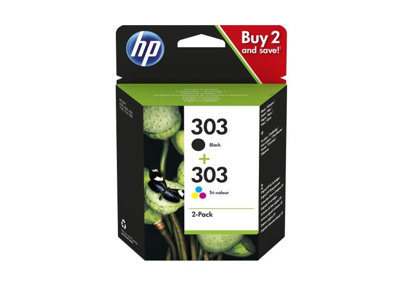 HP Combopack Nr. 303 (Tinte 3YM92AE) C/M/Y/BK Druckerpatrone