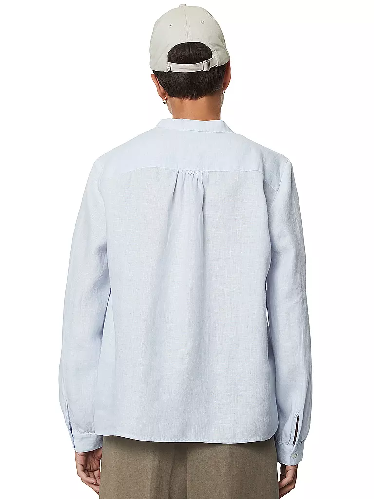MARC O'POLO Bluse hellblau