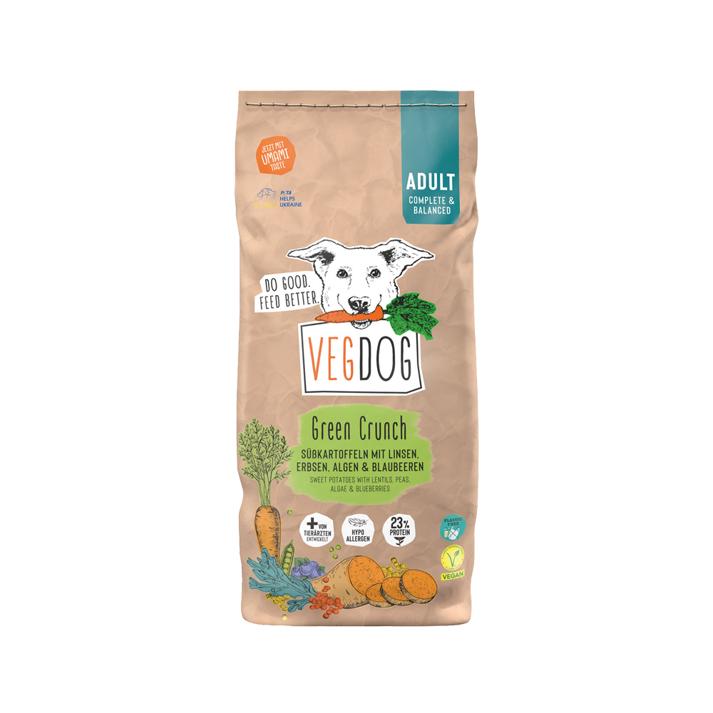 VegDog Green Crunch Hondenvoer