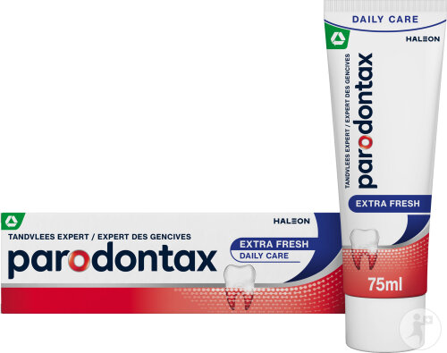 Parodontax Dentifrice Extra Fresh Au Fluor Soin Gencives Tube 75ml