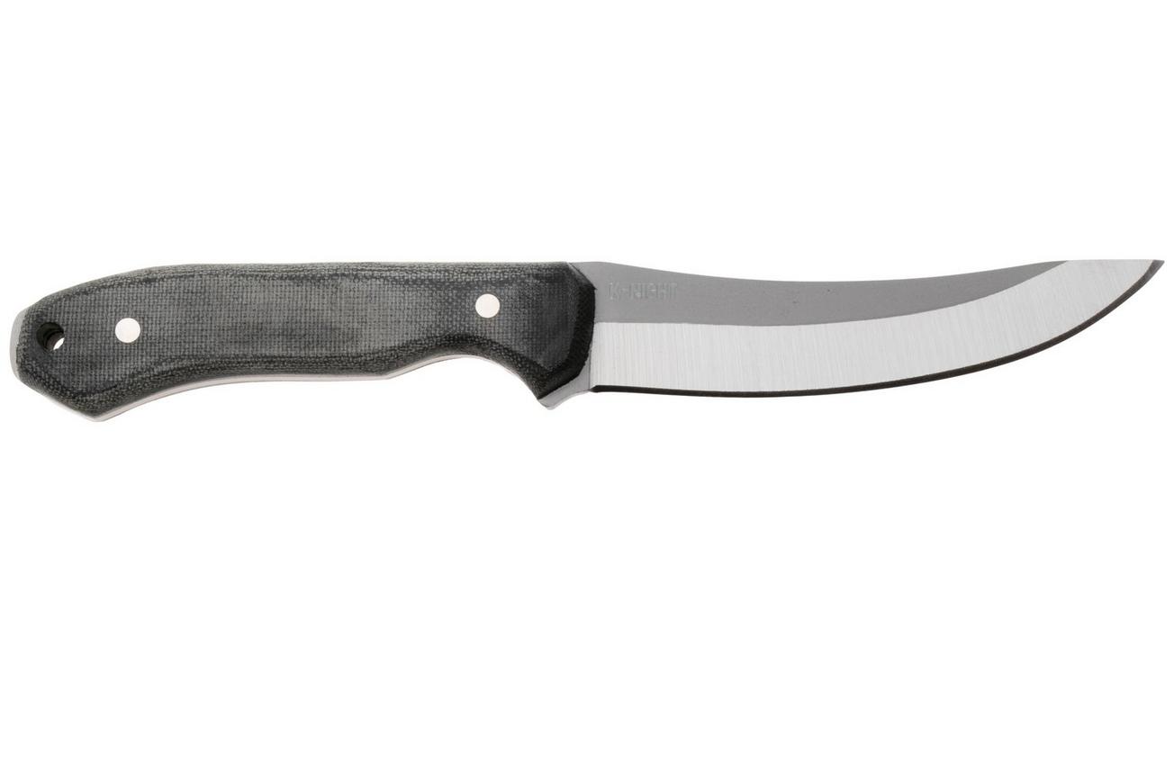 Condor K-Night Scullery CTK1836-46MSK, Blasted Satin Sandvik 14C28N, Black Micarta vaststaand mes, Jason Breeden design