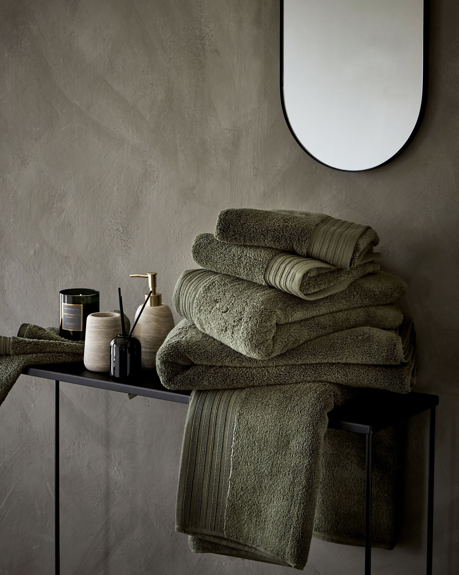 Håndkle taupe