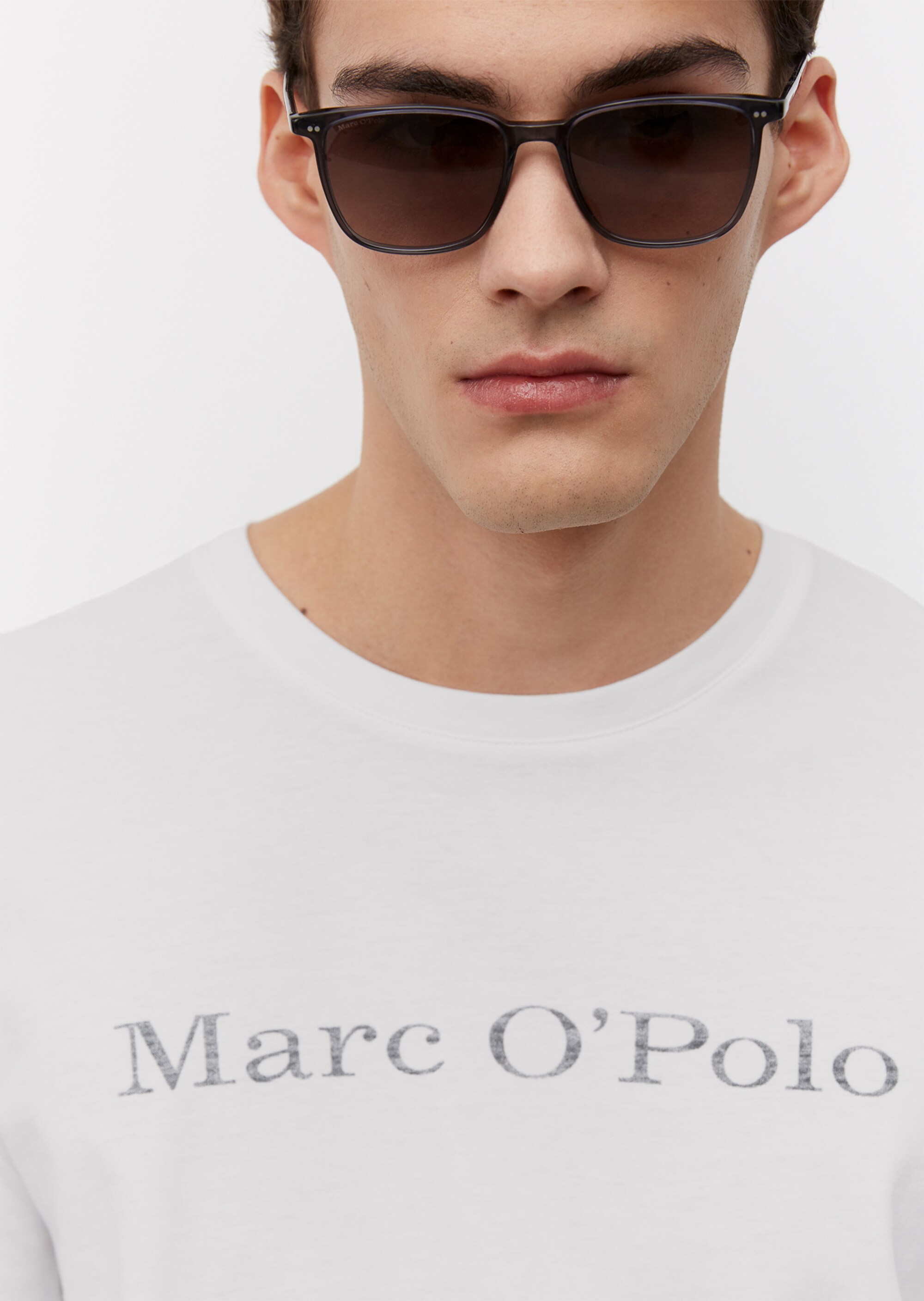 Logo-T-Shirt regular aus reinem Organic Cotton