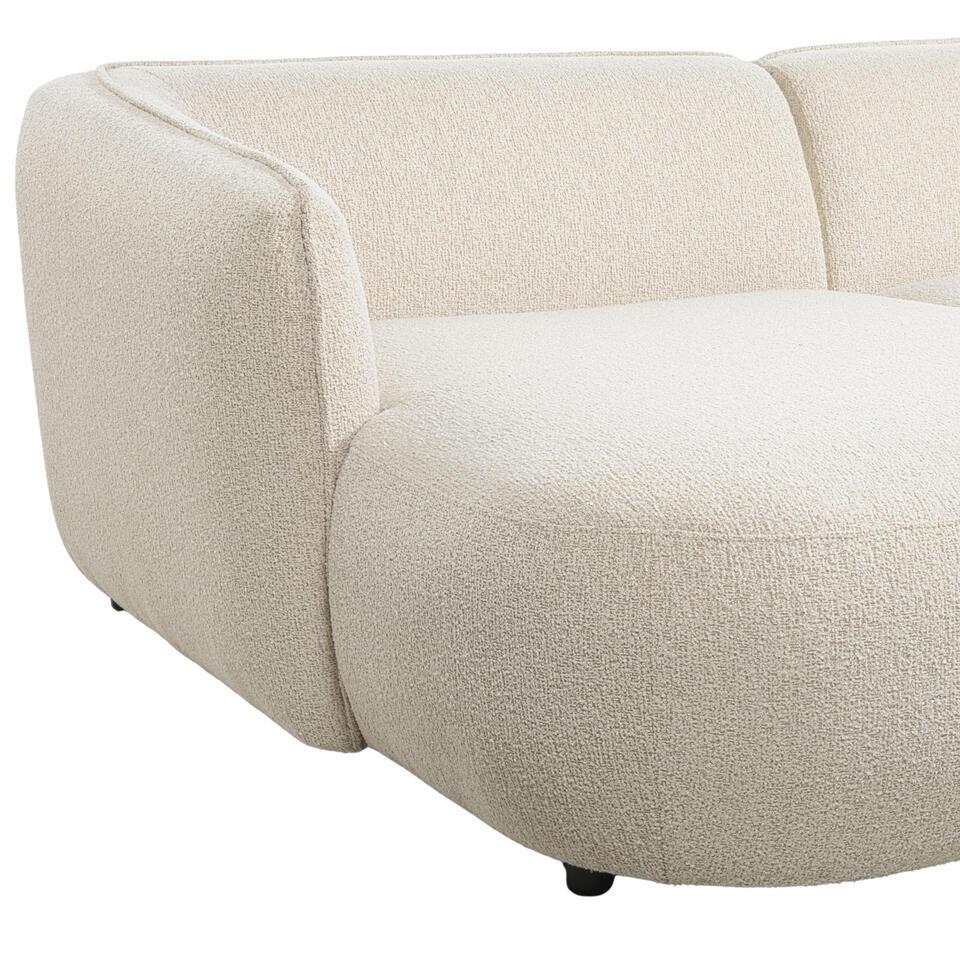 Hoekbank Rozzano Links Cream
