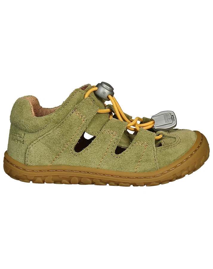 Schnellschnür-Sandalen NATHAN mit Zehenschutz in olive