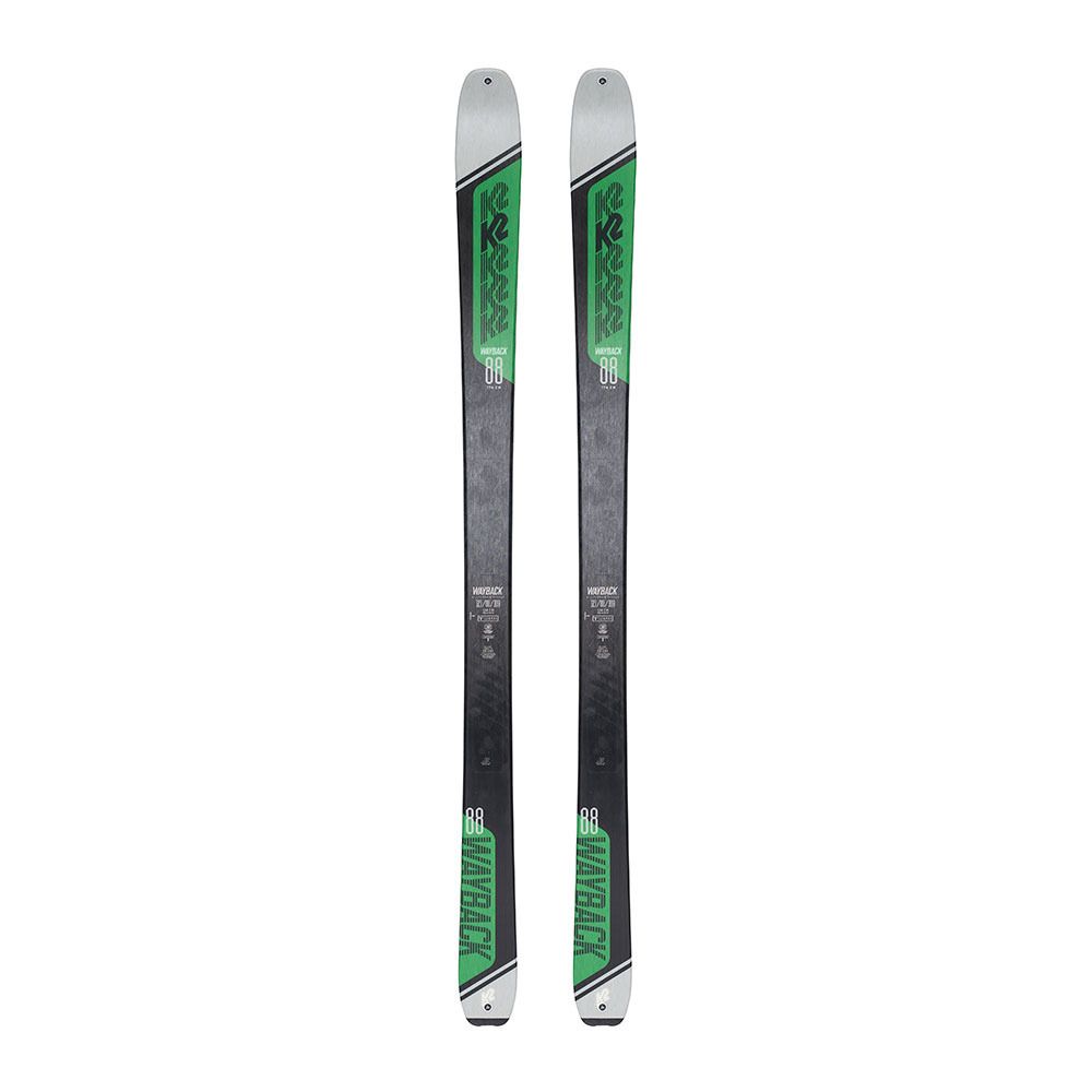 K2 WAYBACK 88 - Skis randonné Homme green/black
